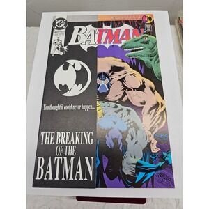 DC Batman Comic 497 Black Excellent Condition Knightfall Bane Breaking of Batman